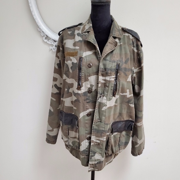 Urban Outfitter BDG Camo Jacket SZ L - Picture 2 of 8